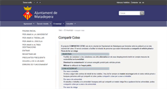 Desktop Screenshot of matadepera.compartir.org